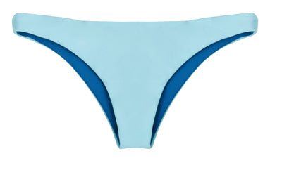 Gosia Reversible Cheeky Bikini Bottom (Aqua/Ocean) - Lagoa Swimwear