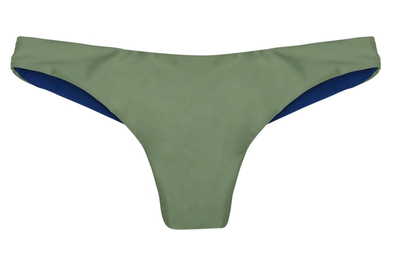 Brazilian thong bikini bottom reversible back in front to be sexier – KA  Beachwear